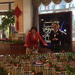 麥玲玲出席滕州香舍水郡風水講座