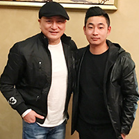 湯鎮業與經紀人李志